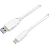 equip USB-Kabel USB 3.2 Gen 1 USB-C-Stecker/USB-A-Stecker weiß 2 m Produktbild pa_produktabbildung_1 S