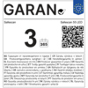 Garantielabel Safescan 131-0722