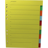 Ordnerregister 10 Registerblätter Produktbild