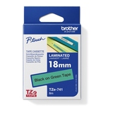 P-touch Schriftbandkassette 18 mm x 8 m (B x L) TZe-741