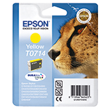 Epson Tintenpatrone T0714 gelb