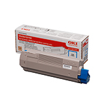 OKI Toner 43872307 cyan