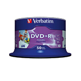 Verbatim DVD+R Spindel 50 St./Pack.