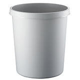 Papierkorb grau Produktbild
