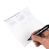 Moderationskarte Notes M Rechteck