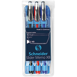 Schneider Kugelschreiber Slider Memo XB 3 St./Pack.