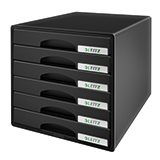 Leitz Schubladenbox PLUS 6 Schubladen