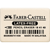 Faber-Castell Radierer 2,5 x 0,7 x 3,7 cm (B x H x L)