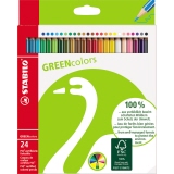 STABILO® Farbstift GREENcolors 24 St./Pack.