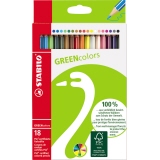 STABILO® Farbstift GREENcolors 18 St./Pack.