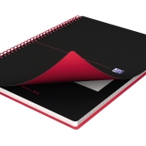 Oxford Collegeblock Black n' Red DIN A4
