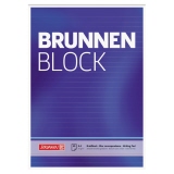 BRUNNEN Briefblock liniert