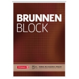 BRUNNEN Briefblock rautiert