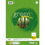 Ursus® Collegeblock Green  DIN A4 kariert