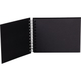 S.O.H.O. Fotoalbum exklusiv 19,5 x 14,5 cm (B x H) schwarz Produktbild