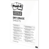 Post-it® Flipchartfolie Super Sticky Dry Erase