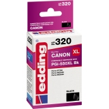 edding Tintenpatrone Kompatibel mit Canon PGI-550XL schwarz