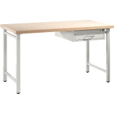 C+P Werkbank Serie 45 1 Schubfach 1.500 x 835 x 700 mm (B x H x T) lichtgrau