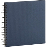 S.O.H.O. Fotoalbum exklusiv 23 x 23 cm (B x H) navy Produktbild