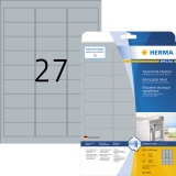 HERMA Typenschildetikett 63,5 x 29,6 mm (B x H) 25 Bl./Pack.
