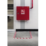 DURABLE Markierungsband DURALINE® 50/07 signalrot/signalweiß