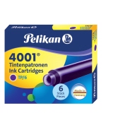 Pelikan Tintenpatrone 4001 TP/6 nicht löschbar 6 St./Pack.