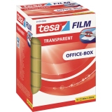tesa® Klebefilm tesafilm® transparent Office-Box 25 mm x 66 m (B x L) 6 St./Pack.