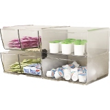 Deflecto® Organisationsbox Cube 4 Schubladen