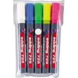 edding Whiteboardmarker 725 Neon 5 St./Pack.