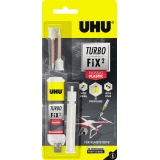UHU® Zweikomponentenkleber Turbo FiX² Plastik