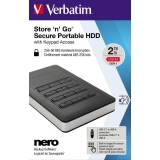 Verbatim Festplatte extern Store `n´ Go Secure Portable 2 Tbyte
