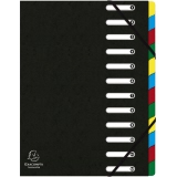 Exacompta Ordnungsmappe Harmonika® 12 Fächer