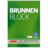 BRUNNEN Briefblock Recycling DIN A4 blanko