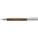 Faber-Castell Füllfederhalter exklusiv AMBITION Nussbaum M (Medium) Produktbild