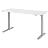 Hammerbacher Schreibtisch 1.800 x 700-1.200 x 800 mm (B x H x T) weiß