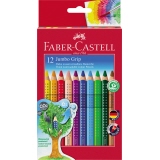 Faber-Castell Buntstift Jumbo GRIP 12 St./Pack.