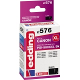 edding Tintenpatrone Kompatibel mit Canon PGI-580XXL BK schwarz