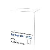 Quattro-Print Versandetikett Kompatibel mit Brother DK11202 62 x 100 mm (B x H)