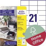 Avery Zweckform Universaletikett Home Office 70 x 41 mm (B x H)