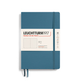 LEUCHTTURM 1917 Notizbuch Rising Colours DIN A5 Softcover punktkariert (dotted) stone blue Produktbild