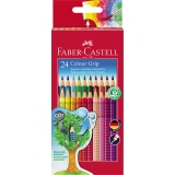 Faber-Castell Buntstift Colour GRIP 24 St./Pack.