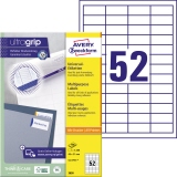 Avery Zweckform Universaletikett ultragrip 48 x 21 mm (B x H)