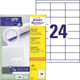 Avery Zweckform Universaletikett 70 x 33,8 mm (B x H)