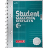 BRUNNEN Collegeblock Premium Student Duo liniert/kariert Lineatur 21, 22