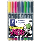 STAEDTLER® Folienstift Lumocolor® permanent 317 nicht lichtbeständig 8 St./Pack.