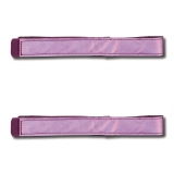 Lila reflektierendes Rucksack-Zubehör mit Klettverschluss für individuelles Styling.