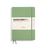 LEUCHTTURM 1917 Notizbuch Composition DIN B5 blanko salbei Produktbild