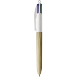 BIC® Mehrfarbkugelschreiber 4 Colours® Wood Style