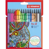 STABILO® Fasermaler Pen 68 18 St./Pack.