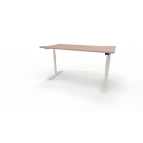 Schreibtisch se:lab e-desk 1.400 x 650-1.280 x 900 mm (B x H x T) antikrose